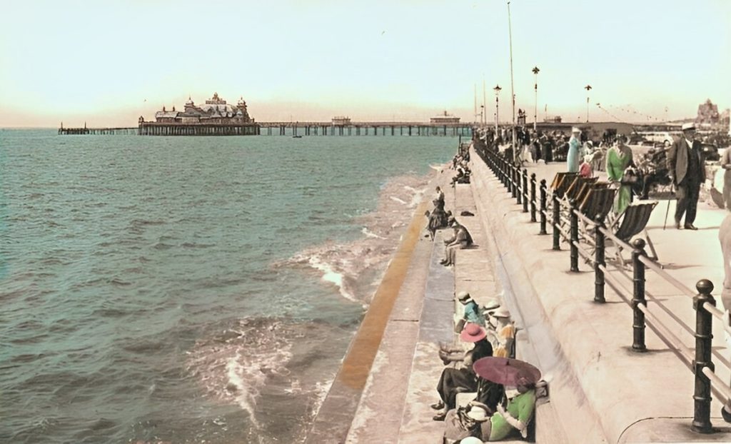 St Annes Beach Huts 1930s