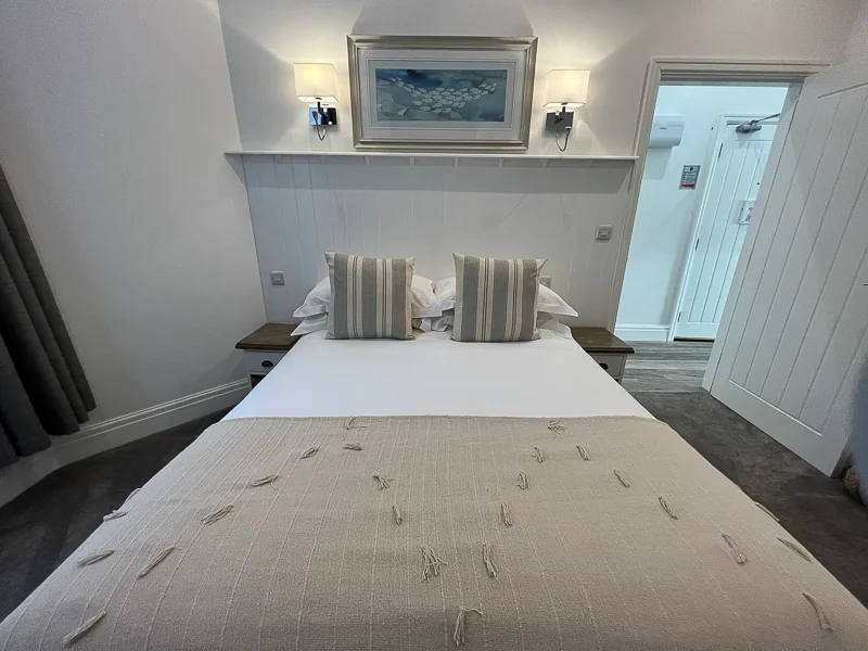 Main bedroom in Seagrass Apartment