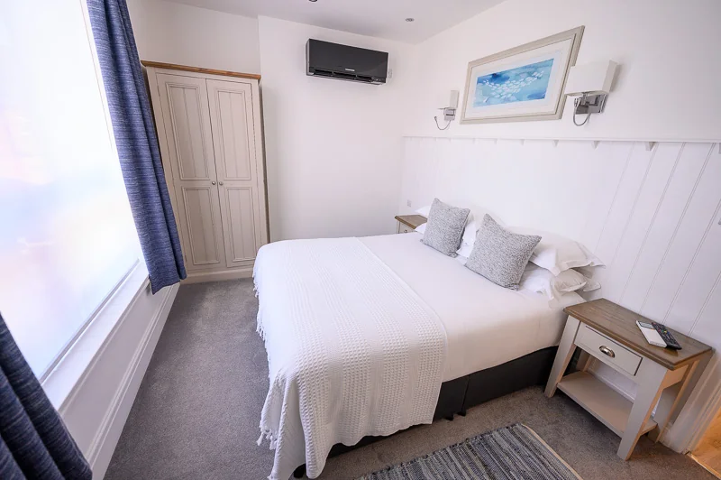 Main bedroom in Driftwood Apartment