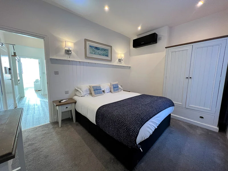 Main bedroom in Dunes Apartment